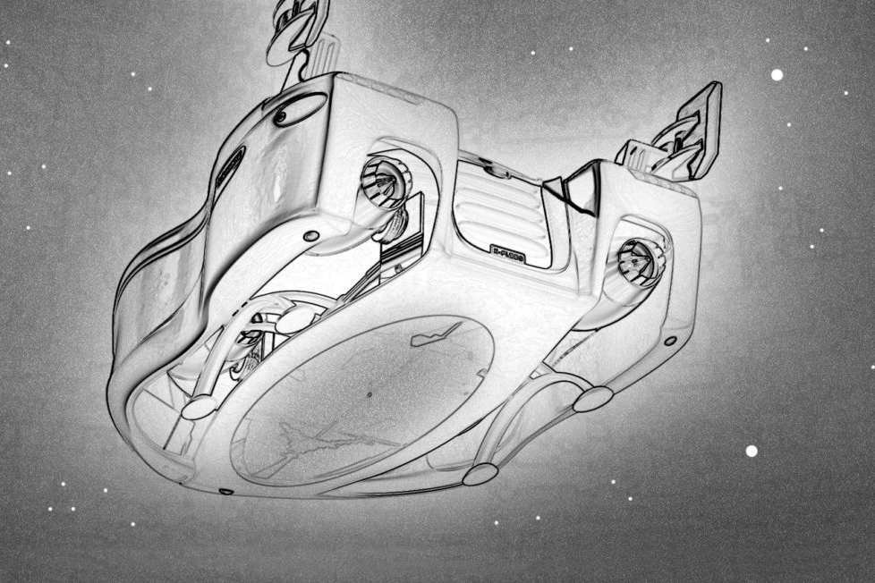 Xcar Cuba flying bottom view Xcar Cuba flying bottom view